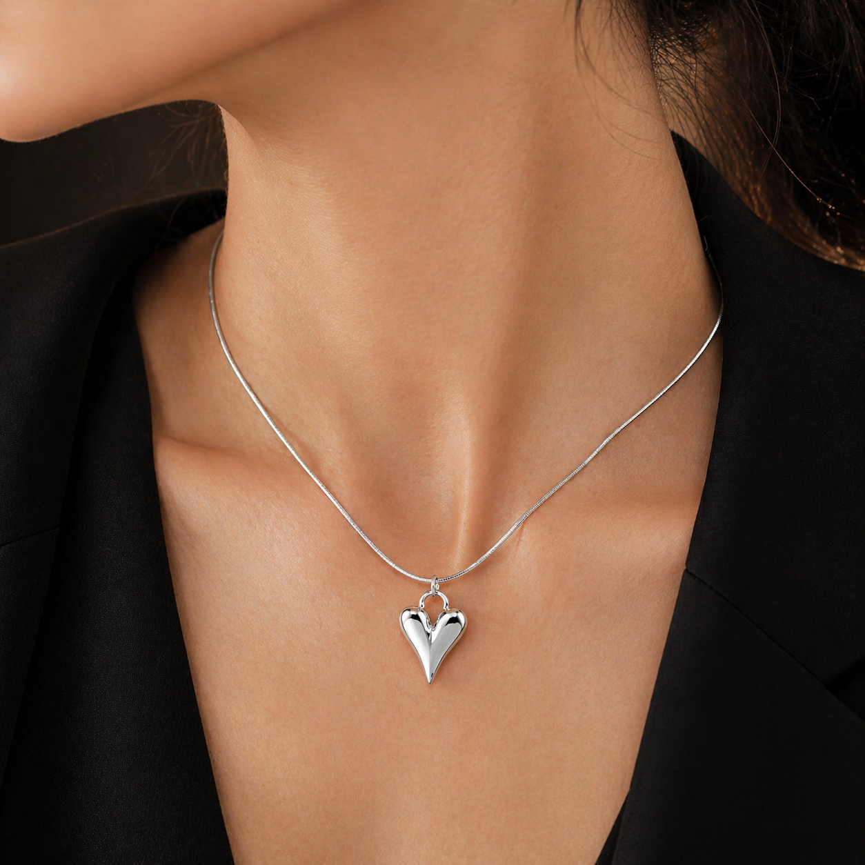 Premium Quality Lightweight Heart Necklace 💖